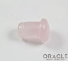 Rose Quartz Single Flare Plugs