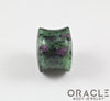 Ruby in Zoisite Double Flare Plugs