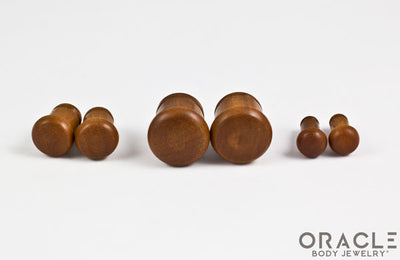 Saba Wood Single Flare Plugs