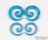 Synthetic Turquoise Spirals