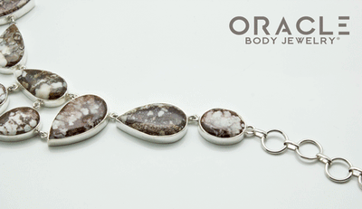 Sterling Silver Wildhorse Brecciated Jasper Necklace